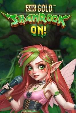 24K Gold Shamrock On!