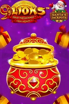 9 Lions Hold the Jackpot Santas Jackpots