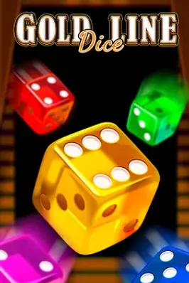 Gold Line Dice