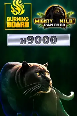 Mighty Wild: Panther Platinum Burning Board Scratchcard